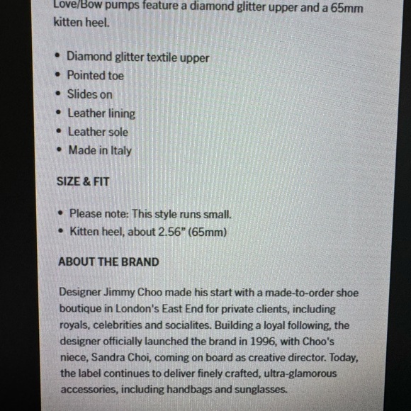 Jimmy Choo Love Bow kitten heel pumps - Picture 14 of 16